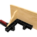 Milescraft 4011 8" ClampSquares - 90 Degree Corner Clamp, Positioning/Assembly Squares for Pictures Frames, Boxes, Etc Black Milescraft