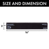Motor Guard - BGR161 BGR16-1 Rigid PSA Sanding Block, 2 5/8" x 16" Motor Guard