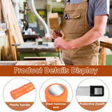 FALESOUL 4 Piece Wood Chisel Sets Woodworking Tools Set, Wood Chisels with Beveled Blade 6/12/18/24mm Sturdy Carpenter Chisel Hand Tool for Softwood FALESOUL