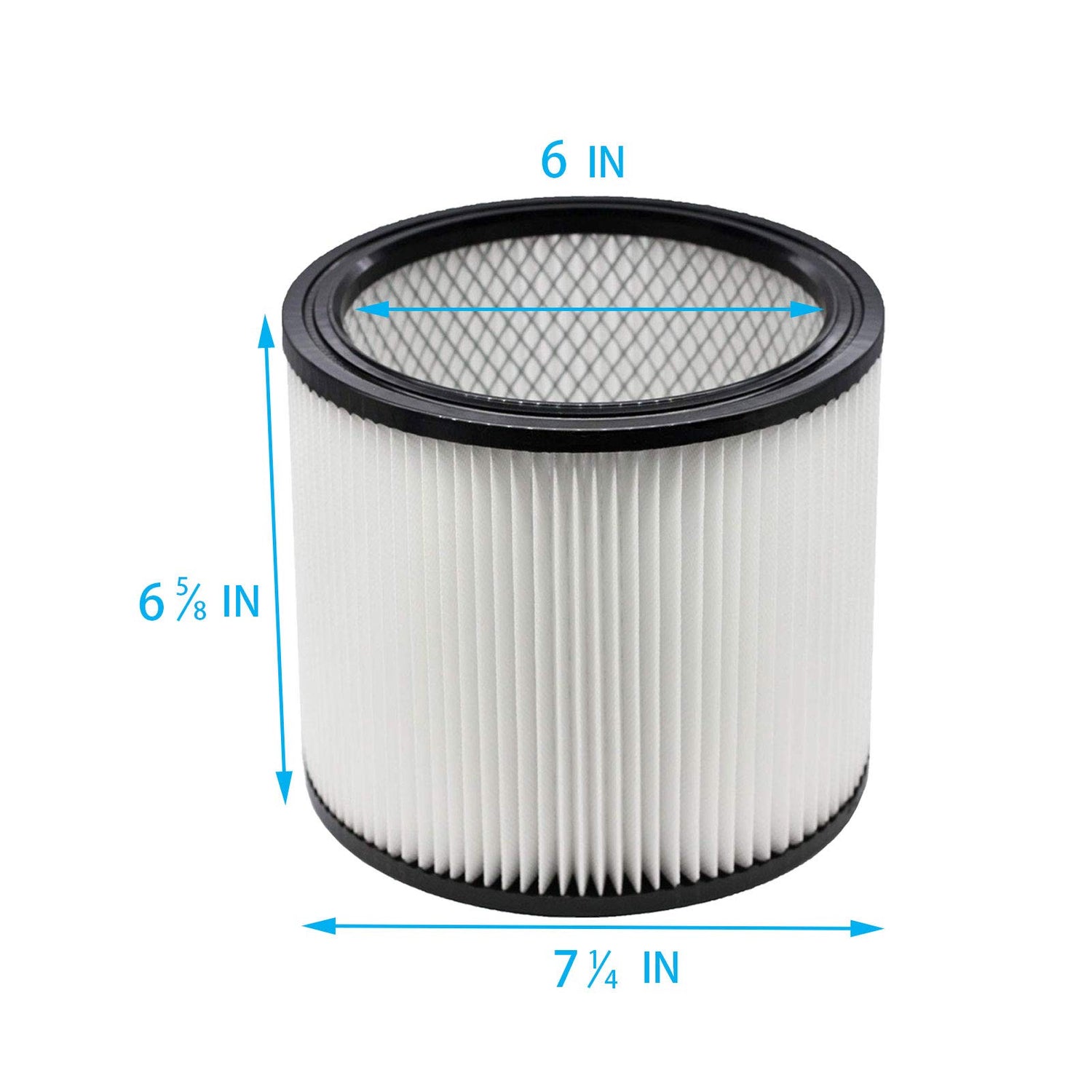 Extolife Replacement Filter Compatible with Shop-Vac 90350 90304 90333 Replacement fits most Wet/Dry Vacuum 5 Gallon and above (1) Extolife