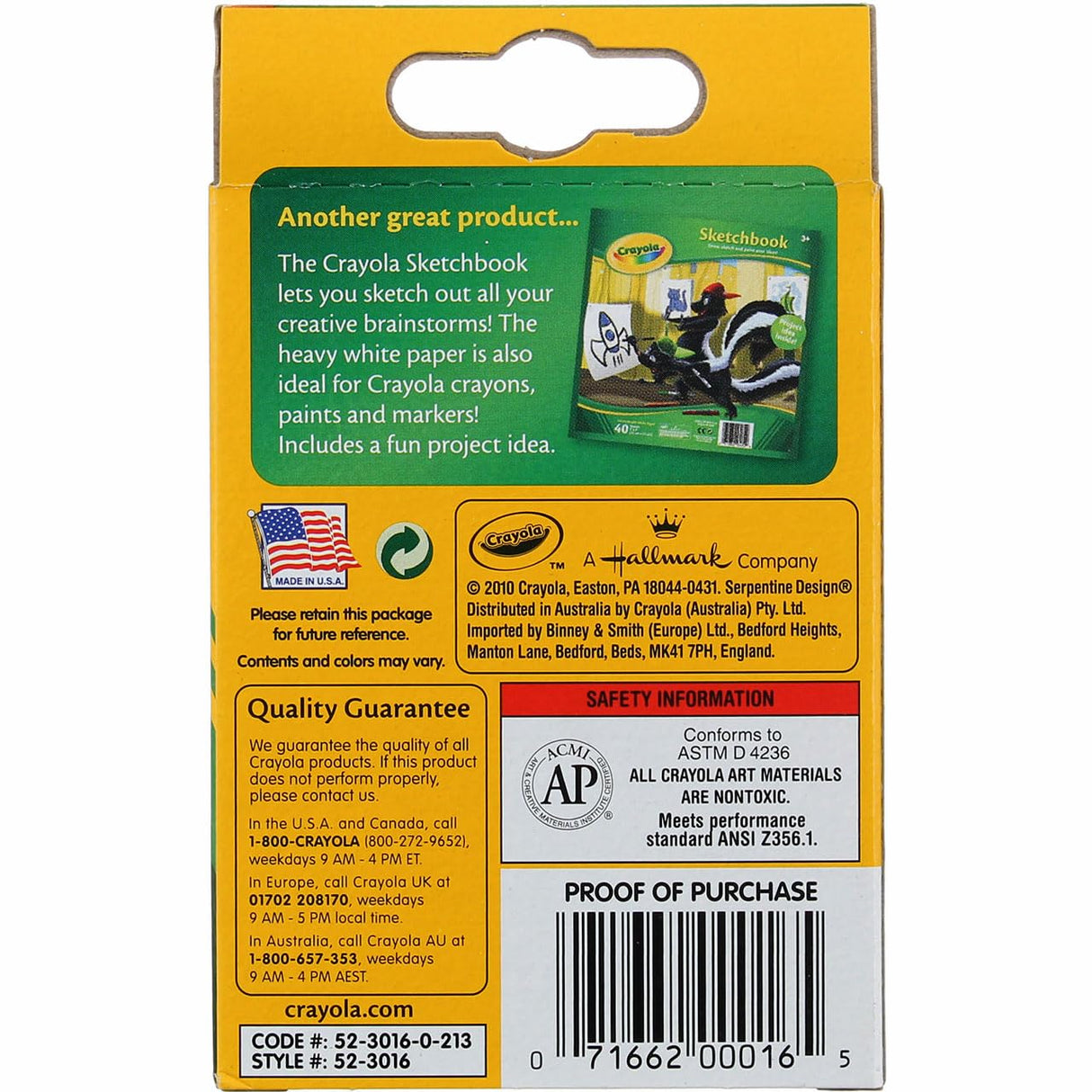 Crayola Classic Color Pack Crayons 16 ea (Pack of 2) Crayola