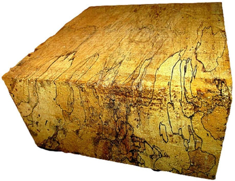 Parahita Store - 1 Pcs 6 X 6 X 3" Beautiful Exotic Spalted Tamarind Bowl Blank Lathe Turning Block - Premium Quality Wood - Wood Working - Unfinished Parahita Store