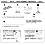Wire Shelving Unit, Metal , with Wheels 6 Tier 2100lbs 48in L×18in W×82in H Storage Shelves Height Adjustable NSF Heavy Duty Steel Shelf Movable for TYNB