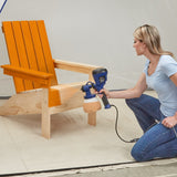 HomeRight C800971.A Super Finish Max, Includes 3 Brass Spray Tips, 3 Spray Patterns, Easy to Clean HVLP Paint Sprayer, Great for Furniture, Cabinets, HomeRight