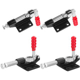 4 PCS Push Pull Adjustable Toggle Clamp, Quick Release Hand Tool for Woodworking, 500Lbs Holding Capacity Toggle Latch, GH-305C Stroke Clamp for FengWu