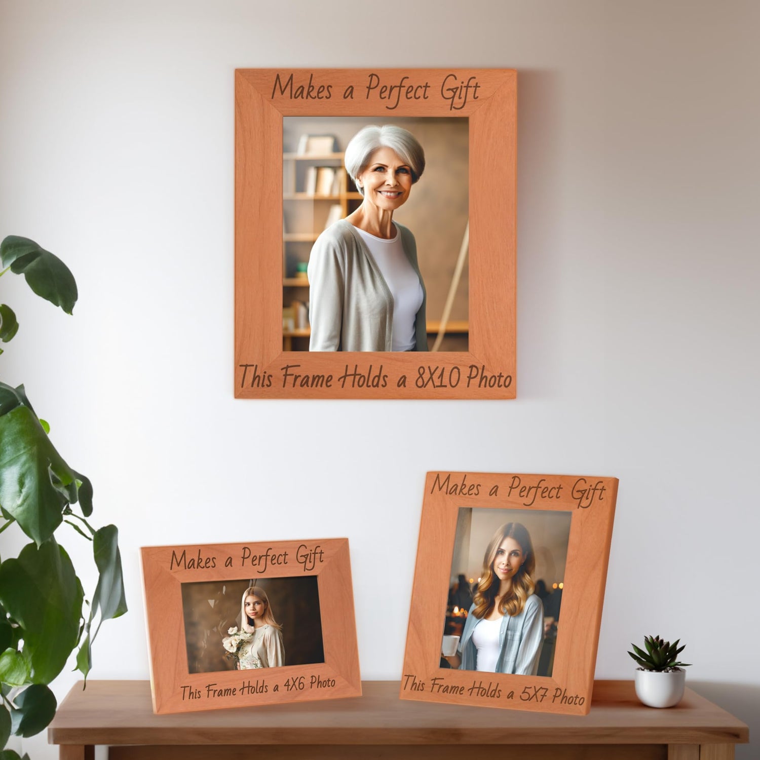 ThisWear Hunting Gifts Hunting Makes the Best Memories Hunter Gifts Wood Engraved 5x7 Landscape Picture Frame ThisWear