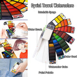 Dyvicl Watercolors 42 Colors and Watercolor Paper Pad Dyvicl