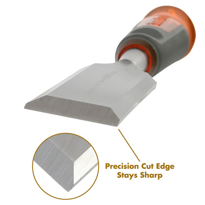 Buck Brothers 74818 Pro Full Tang Wood Chisel – 1-1/2" (38MM) - WoodArtSupply