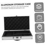 Vaguelly Box suitcase tool chest briefcases for men aluminum alloy briefcase metal case aluminum locking briefcase tool case for men small briefcase Vaguelly