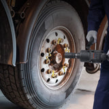 VEVOR 1 Inch Air Impact Wrench, Up to 2730 ft-lbs Reverse Torque Output 1" Pneumatic Impact Gun Lightweight w/ 2 Handles for Heavy Duty VEVOR