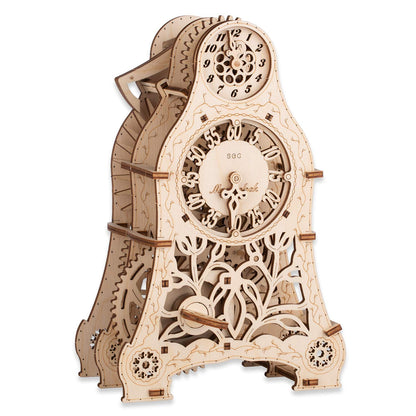 CANOPUS 3D Wooden Puzzle, Magic Clock, Jigsaw Puzzle for Good Family Time, DIY Model Kit for Kids, Teens, Adults, Mechanical Pieces to Enhance Brain - WoodArtSupply