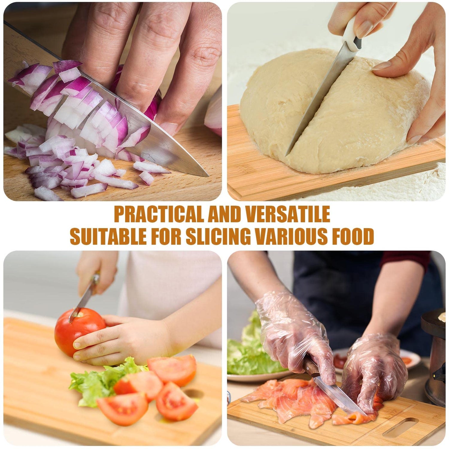 Gerrii 12 Packs Wooden Cutting Boards Set with Handles Engraving Blanks Kitchen Serving Platter Bulk for Vegetables Meat Pizza Cheese (12 x 8 Gerrii