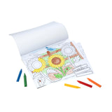Melissa & Doug Jumbo 50-Page Kids' Coloring Pad - Horses, Hearts, Flowers, and More, 0.25" x 11" x 14" Melissa & Doug