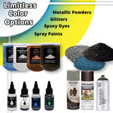 Stone Coat Countertops Epoxy Kit (2 Gal) – DIY Epoxy Resin Kit for Coating Kitchens, Bathrooms, Counters, Tables, Wood Slabs, and More! Heat Stone Coat Countertops