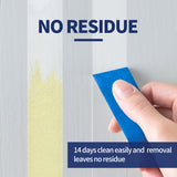 TAPEBEAR Multi-Surface Painter's Tape, UV Anti Residue Free Blue Tape, Wall Painting Masking Tape with Sharp Lines for Indoor Outdoor Painting, 1.88 TAPEBEAR