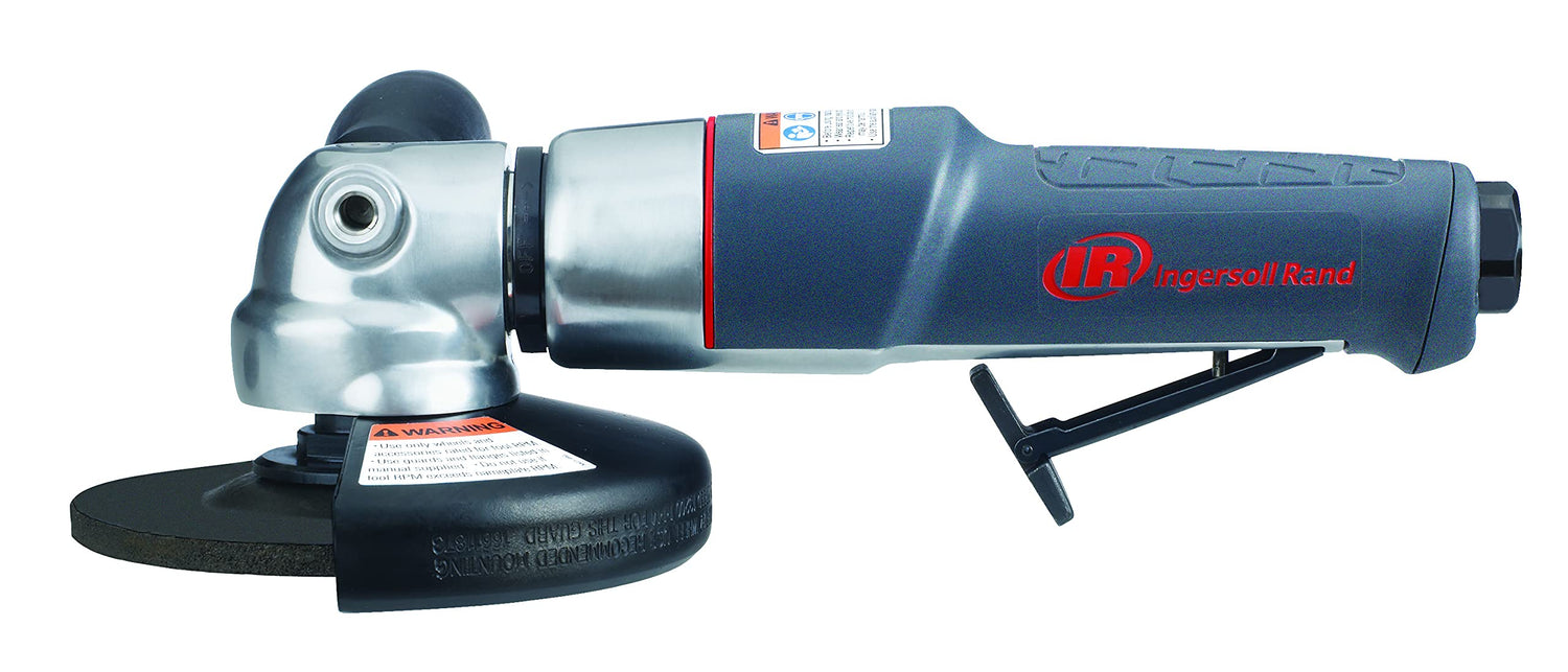 Ingersoll Rand 345MAX 5-Inch Air Angle Grinder,Blue/ Silver Ingersoll Rand