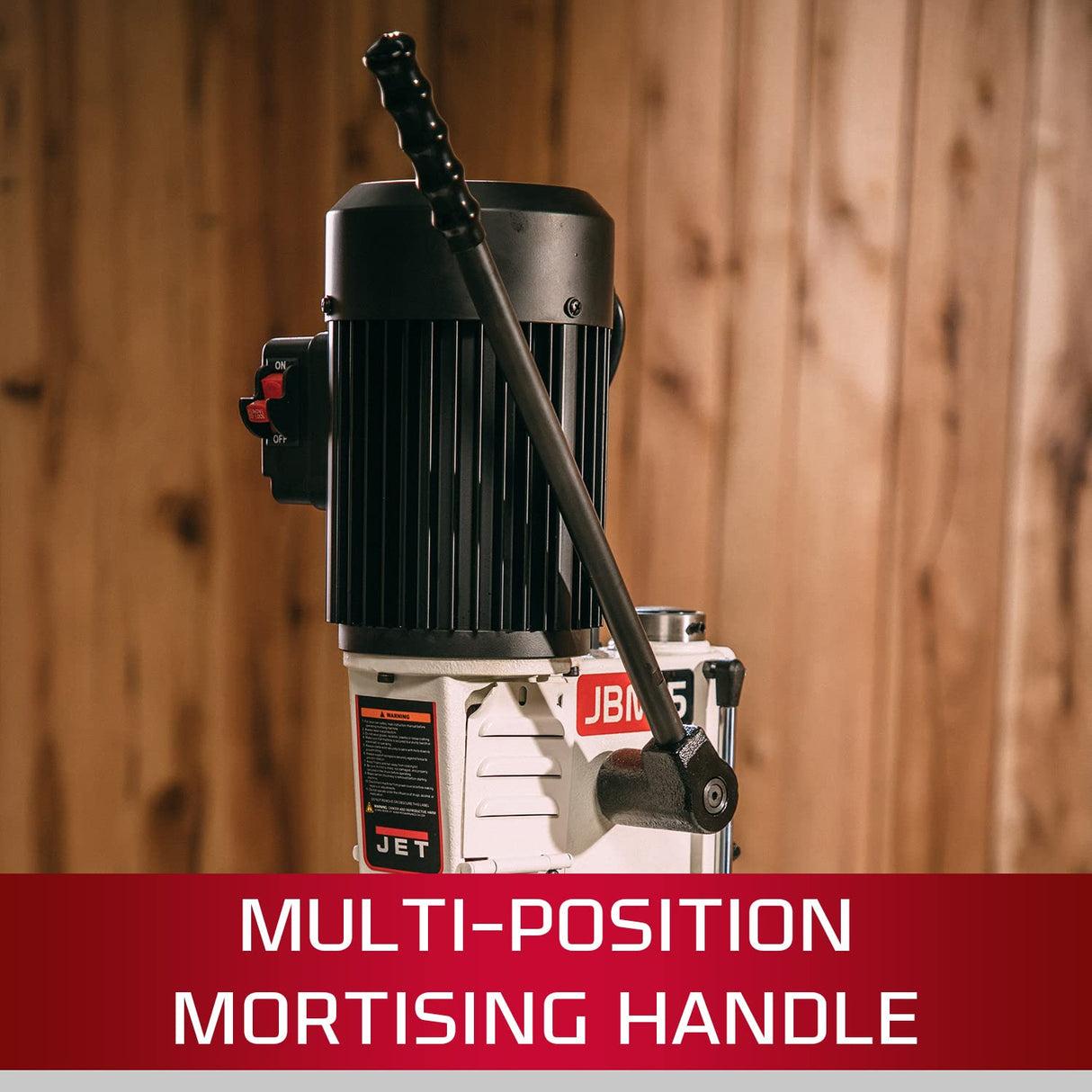 JET JBM-5 Benchtop Mortiser, 1750 RPM, 1Ph 115V (708580) Jet