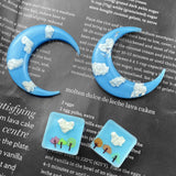 RESINWORLD Multi-Functional Small Silicone Molds Set for Resin + 16pcs Variety Geometric Pendant Silicone Molds with Hanging Hole ResinWorld