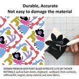 Authentic Premium Deep Point Blade with Housing for Cricut Maker Series and Cricut Explore Air Series, Authentic German Carbide Cricut Knife Blade, PLATGO