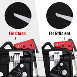 WORKPRO Caulking Gun, Adjustable Hand Caulk gun, Anti-dripping Regulating, Sealant Silicone Gun with Comfort Grip, 9:1 & 18:1 Thrust Ratio, Smooth WORKPRO