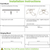 hykolity Linkable LED Shop Light for Garage, 4400lm, 4FT 42W Utility Light Fixture, 5000K Daylight LED Workbench Light W/Plug [250W Equivalent] hykolity