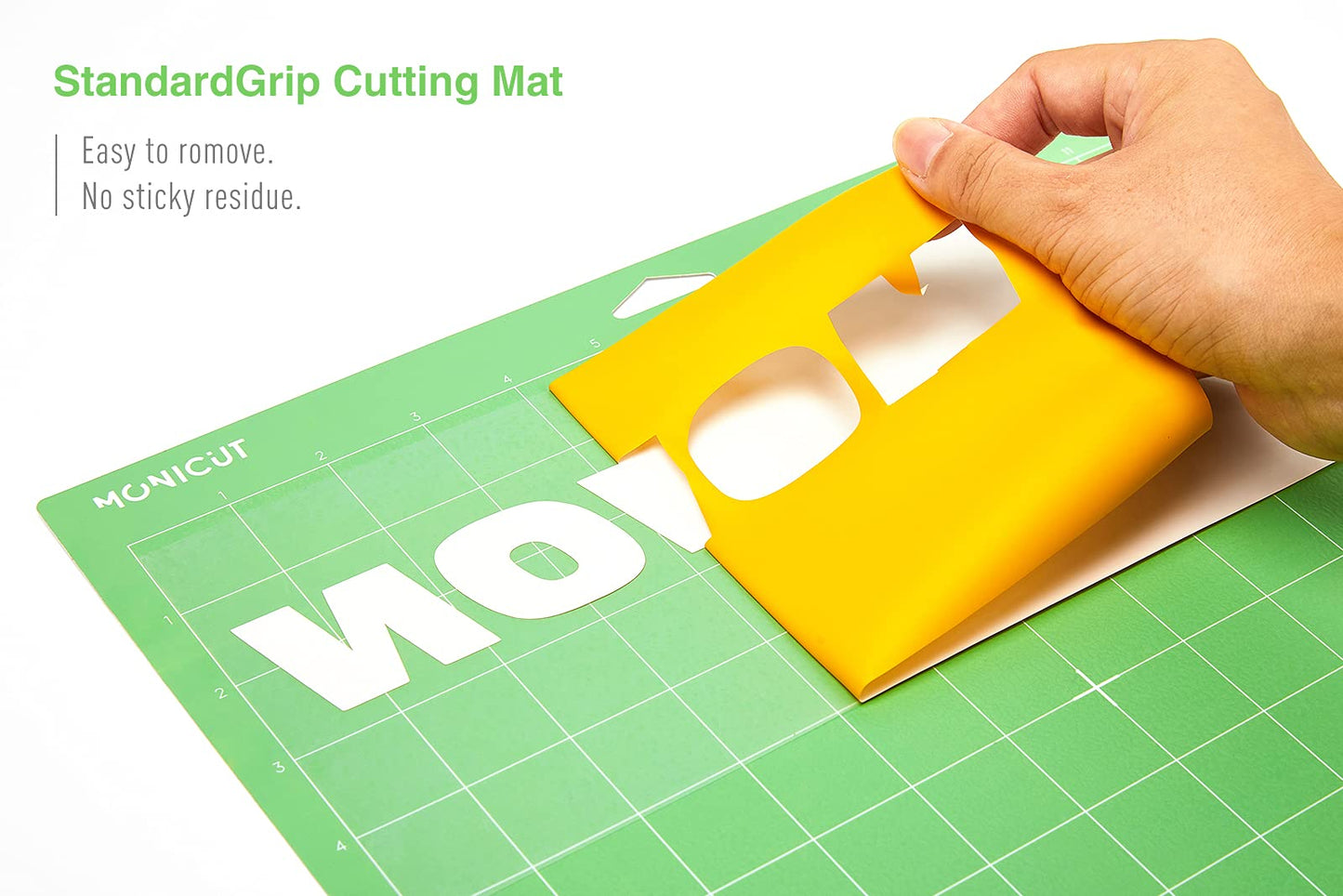 Monicut 12x24 Standardgrip Cutting Mat for Cricut Maker 3/Maker/Explore 3/Air 2/Air/One, 3 Pcs Non-Slip Flexible Cutting Mats for Crafts, Quilting, - WoodArtSupply