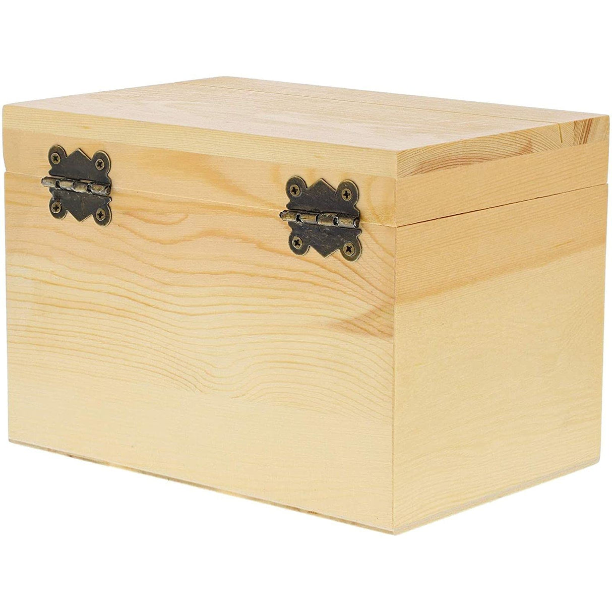 Juvale Wood Recipe Organization Box with Cards and Dividers Juvale