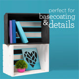 Apple Barrel PROMOABWB Set Featuring 2 White Black Acrylic Paint Colors, 16 Fl Oz (Pack of 2), Multi Apple Barrel