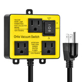 Automatic Vacuum Switch, Ortis Vacuum Switch for More Power Tools, Delay Vacuum On/Off to Prevent Circuit Overload and Tripping, Keep Your Workplace Ortis