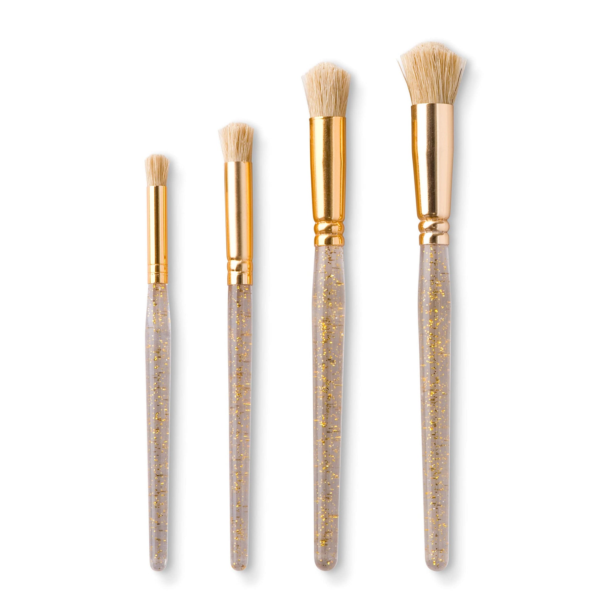 Brown Taklon Variety 15 Piece Brush Set by Craft Smart®