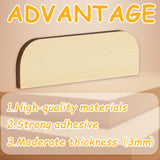 3.5 Inch Hinge Repair Plate Hinge Repair Kit Kitchen Cabinet Hinges Cabinet Door Hinge Door Hole Cover Plate Wooden Hinge Filler Plates, Hinge Blanks Taiyin