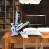 MAIKESUB 15.2x11.6 Inch High Pressure Heat Press Machine Sea Blue for T Shirts Digital Industrial Sublimation Printer for Heat Transfer Vinyl MAIKESUB