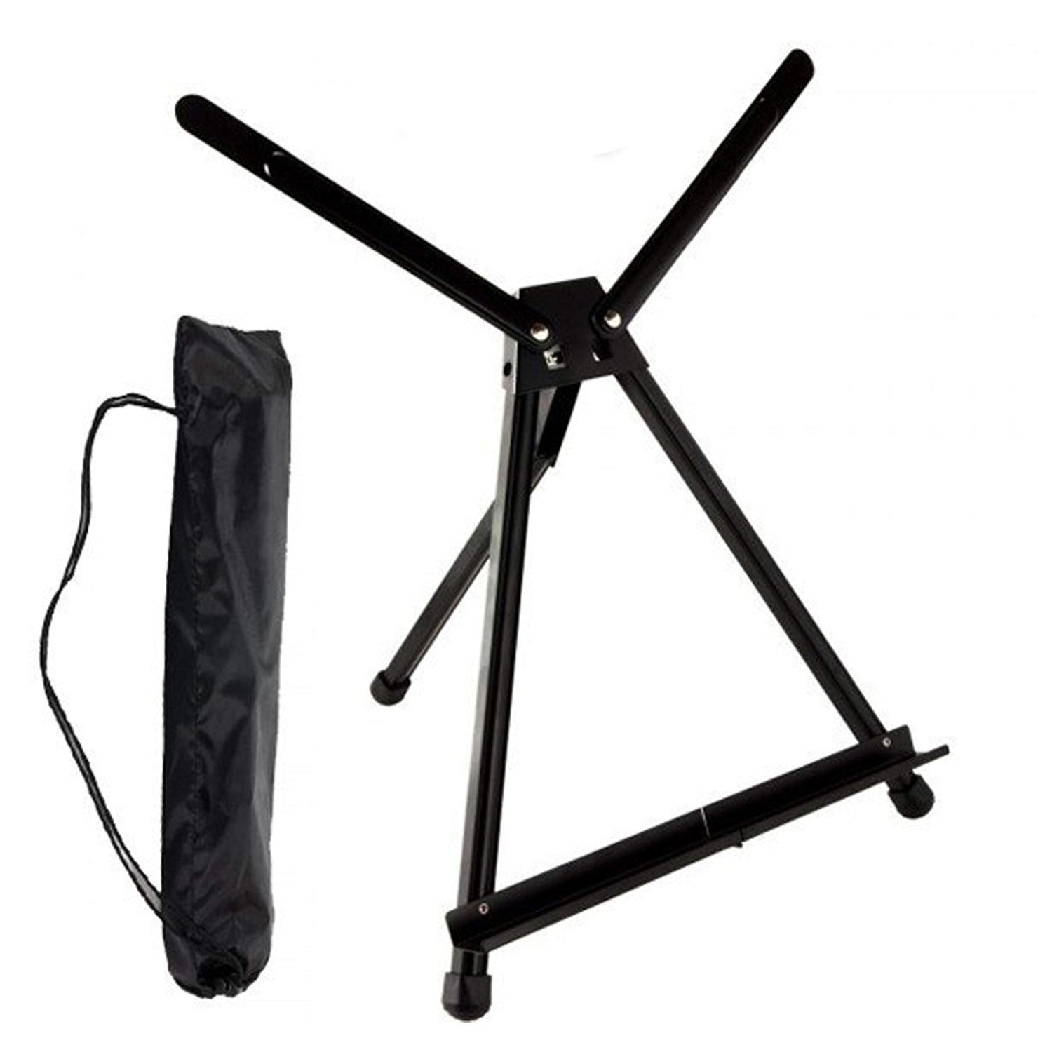 Bob Ross Master Artist Oil Paint Set Bundle with Aluminum Table Easel & 2-Pack 12x16 Stretched Canvas for Painting (3 Items) Jerry's Artarama