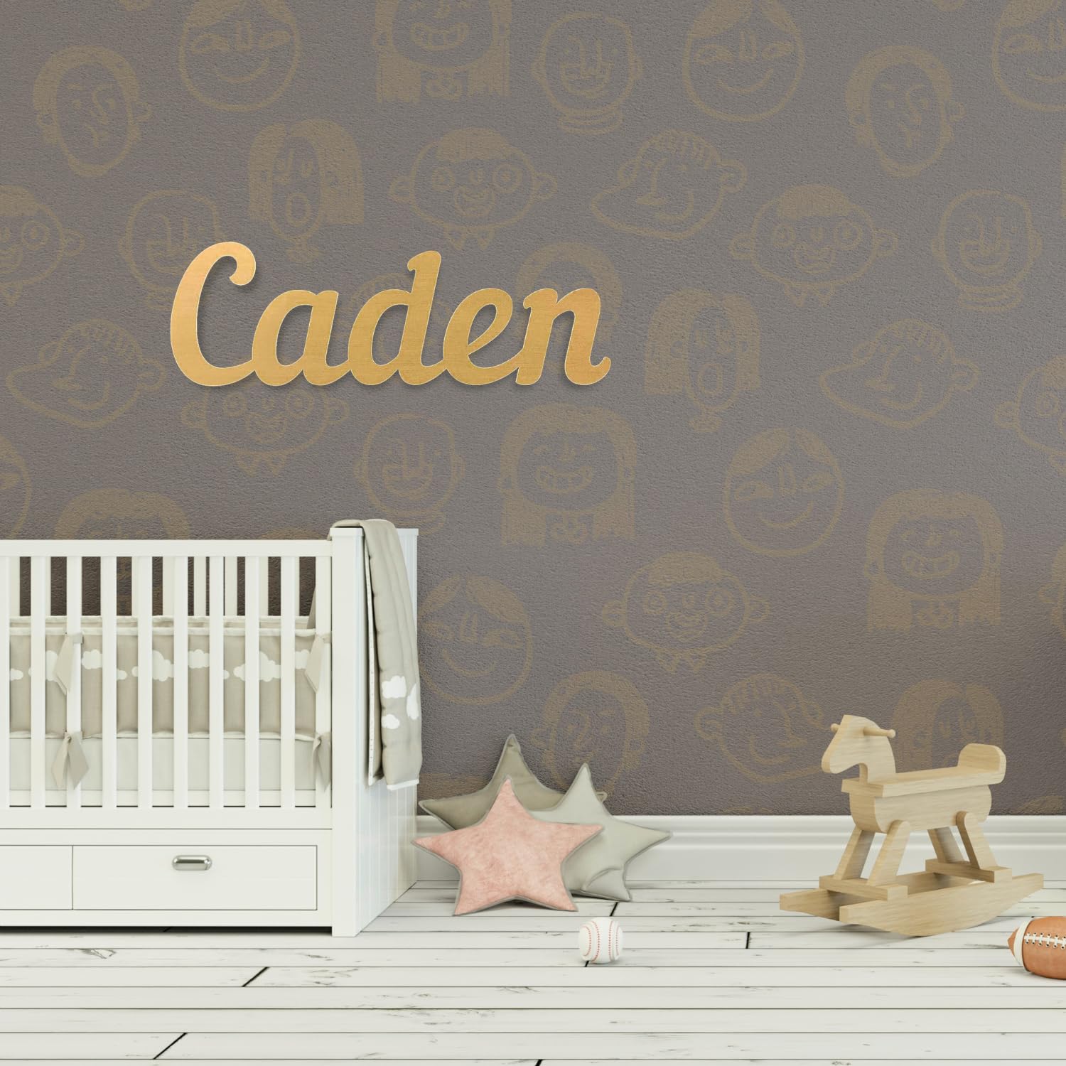 Personalized Name Signs | Nursery Name Sign | Family Name Sign | Custom Wood Name Signs | Baby Name Sign American Sign Letters