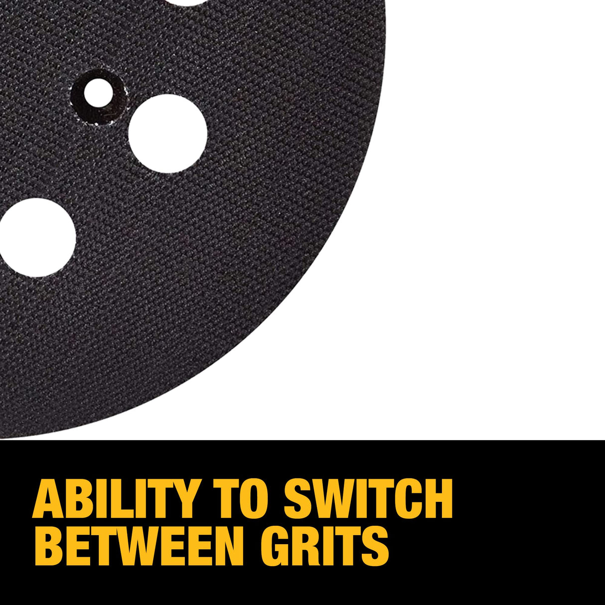 DEWALT Sander Pad, 5-Inch Orbital, Fits the DW421, DW423, D26451 and D26453 (DW4388) DEWALT