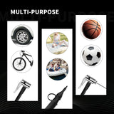 AVID POWER Tire Inflator Portable Air Compressor, 12V DC / 120V AC Car Tire Pump, Air Mattress Pump with Inflation and Deflation Modes, Dual Powerful AVID POWER