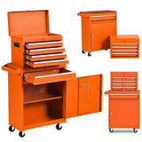 5-Drawer High Capacity Rolling Tool Chest with Wheels,Tool Box Combo Tool Storage Removable,Toolbox for Workshop and Mechanics Garage, Tool Storage Larmliss