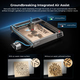Creality Laser Engraver 22W Output, 120W High Power Laser Engraving Machine CNC, DIY Laser Cutter and Engraver Machine for Metal and Wood, Paper, Creality