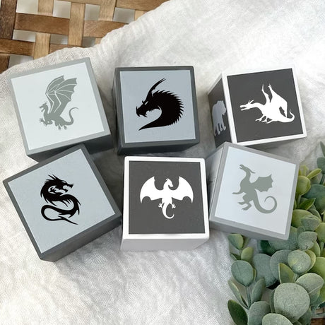 65 Pieces Animal Stencils for Painting, Small Reusable Deer Bear Stencil Template Tree Bee Bird Mountain DIY Craft Paint Stencils for Painting on Hosomono