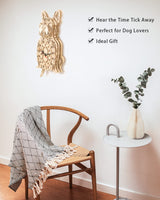 Mechanical Bulldog Clock Model - 3D Wooden Puzzle Kit for Adults and Kids Jigtoy