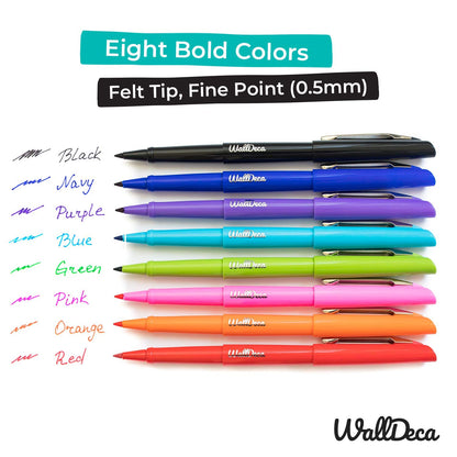 Fun Colorful Felt Tip Pen – The Fabulous Planner