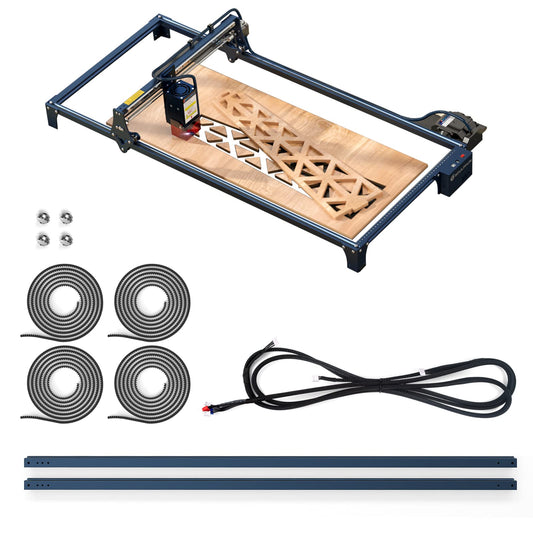 Sculpfun Extension Kit, Extend The Working Area of S30, S30 Pro and S30 Pro Max Laser Engraver to 935x400mm(36.8"X16.14") for Larger and Longer Laser - WoodArtSupply