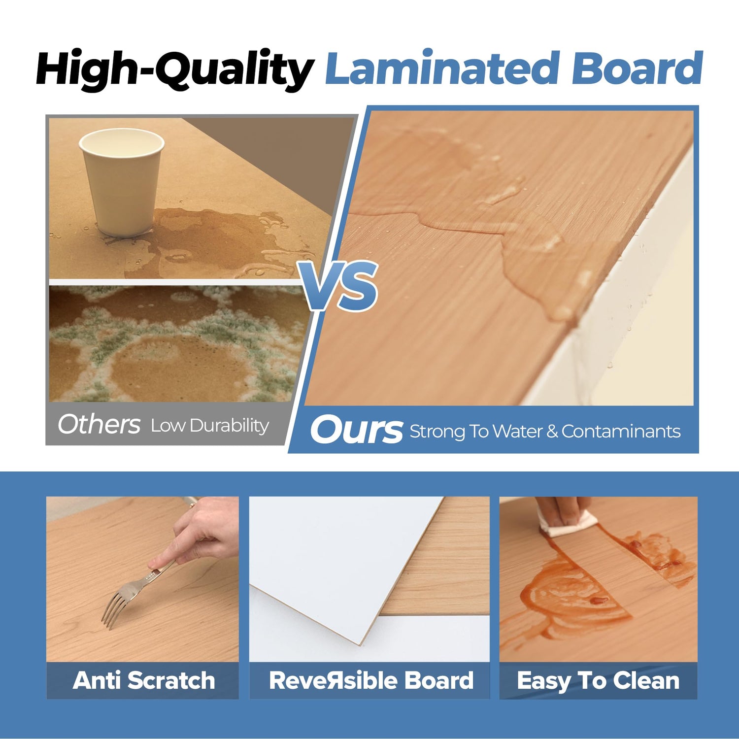 HOMEDANT 5 Tier Laminated White Metal Shelving Unit Adjustable Garage Storage Utility Rack Heavy Duty Shelves Organization Multipurpose Shelf HOMEDANT