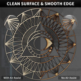 ORTUR Air Assist for Laser Cutter, Powerful 0-50L/min Air Assist Pump for ORTUR Laser Master 3 and Laser Master 2 Pro LF, Laser Module Protection, Ortur