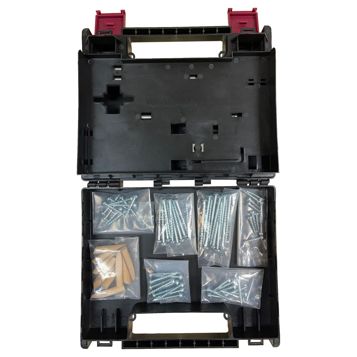 Milescraft 1325 Pocket Jig 200 - Complete Double/Twin Pocket Hole Jig Kit System. Easy to use, pocket hole drill guide, screw jig with all Milescraft