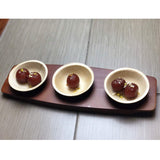 Raj Disposable Palm Leaf Bowls (25 Count, 4" Bowls) Strong Bowls Like Bamboo Party Bowls - Decorative Compostable Tableware for Lunch, Dinner, Raj Unique Collection