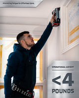 Electric Nail Gun, LINKNAL Cordless Brad Nailer Battery Powered,18 Gauge, 2×20V MAX Li-ion Batteries, Charger and 1000 Nails Included (L820-BN) LINKNAL