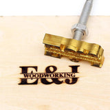 Custom Wood Branding Iron with Handle for Unique Personalised Crafting - Arokimi Arokimi