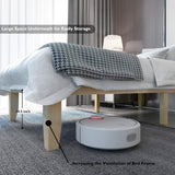 KOMFOTT 14-Inch Twin Size Solid Wood Platform Bed Frame with Slat Support KOMFOTT