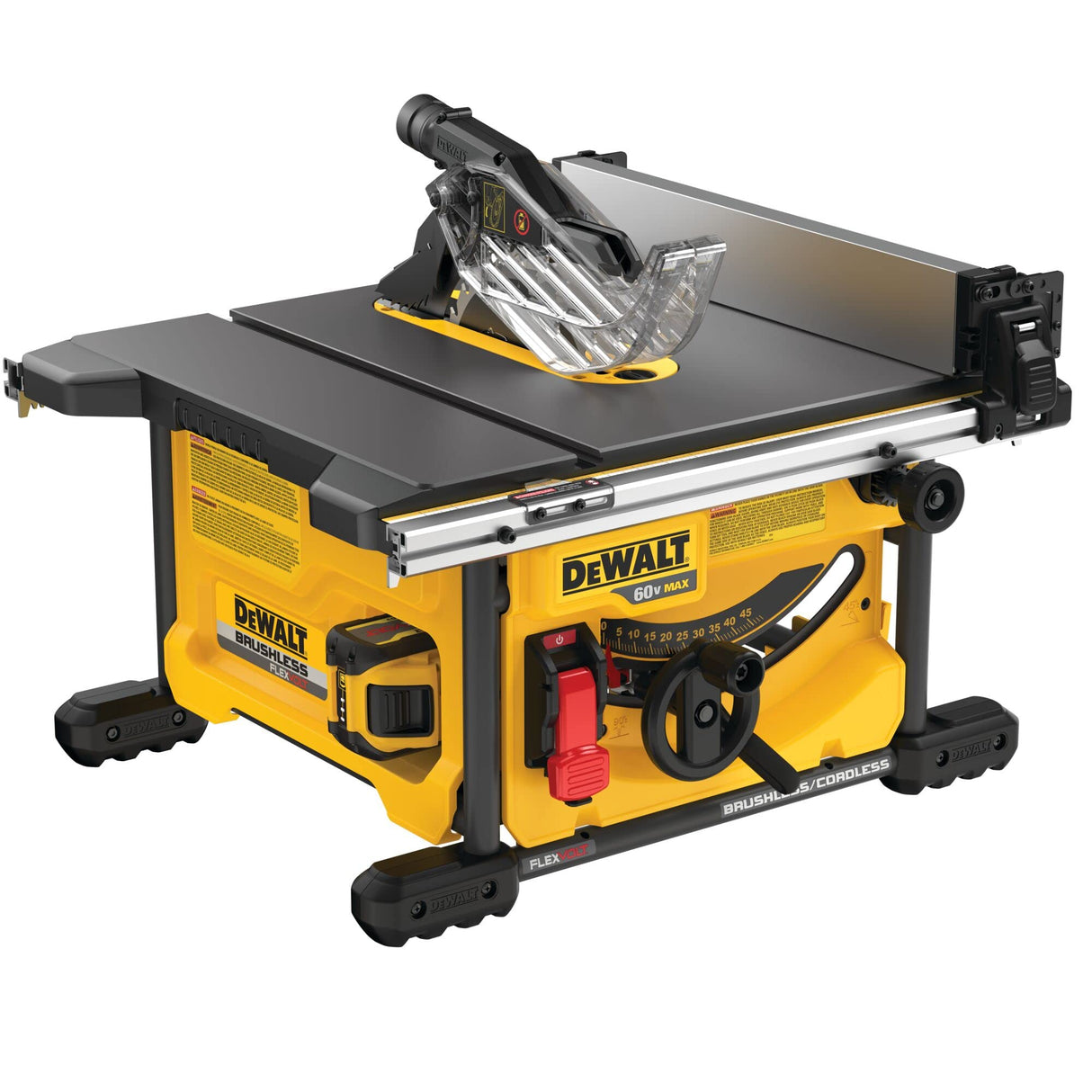 DEWALT FLEXVOLT 60V MAX* Table Saw, 8-1/4-Inch (DCS7485T1) DEWALT